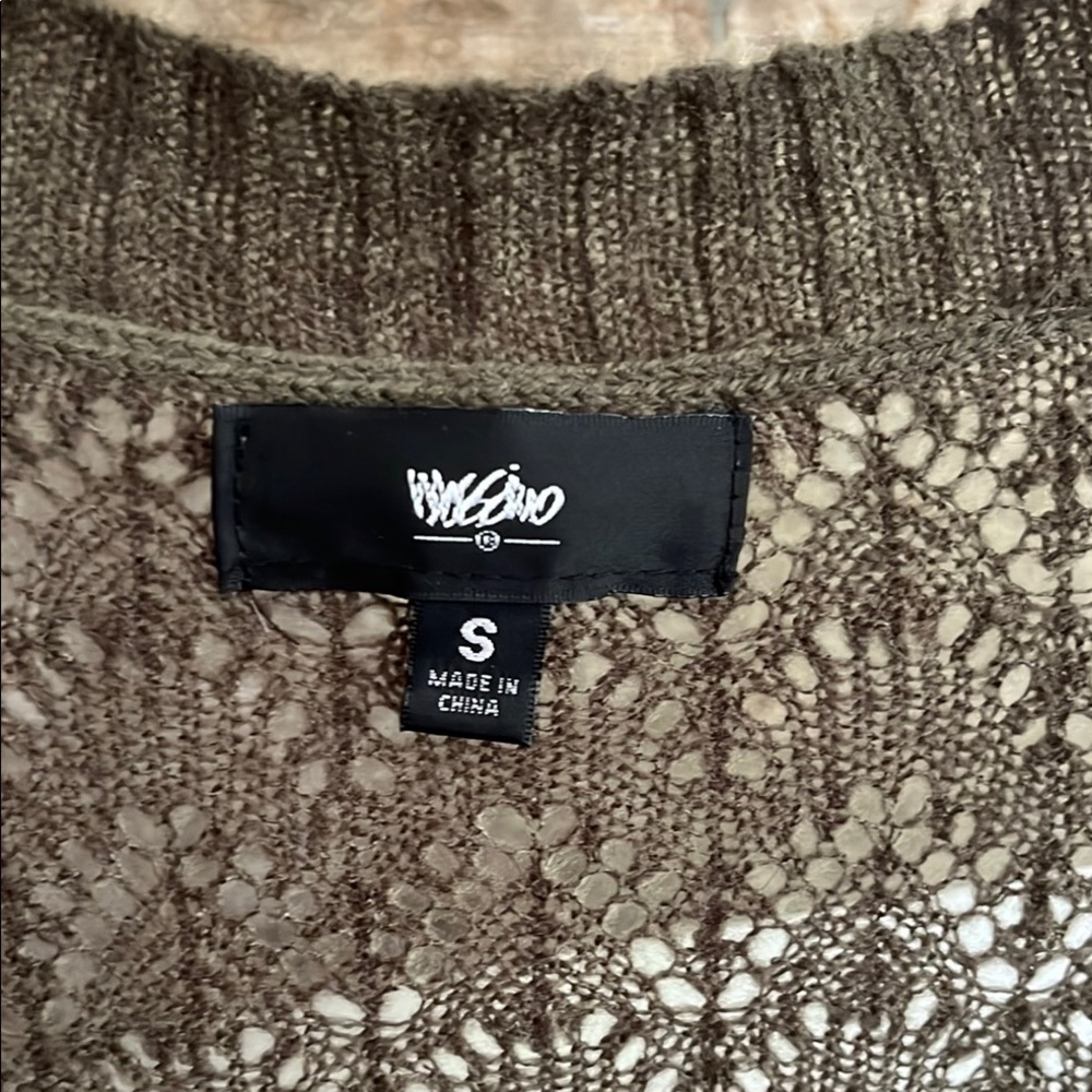 Mossimo Open Knit Cardigan - Picture 2 of 5